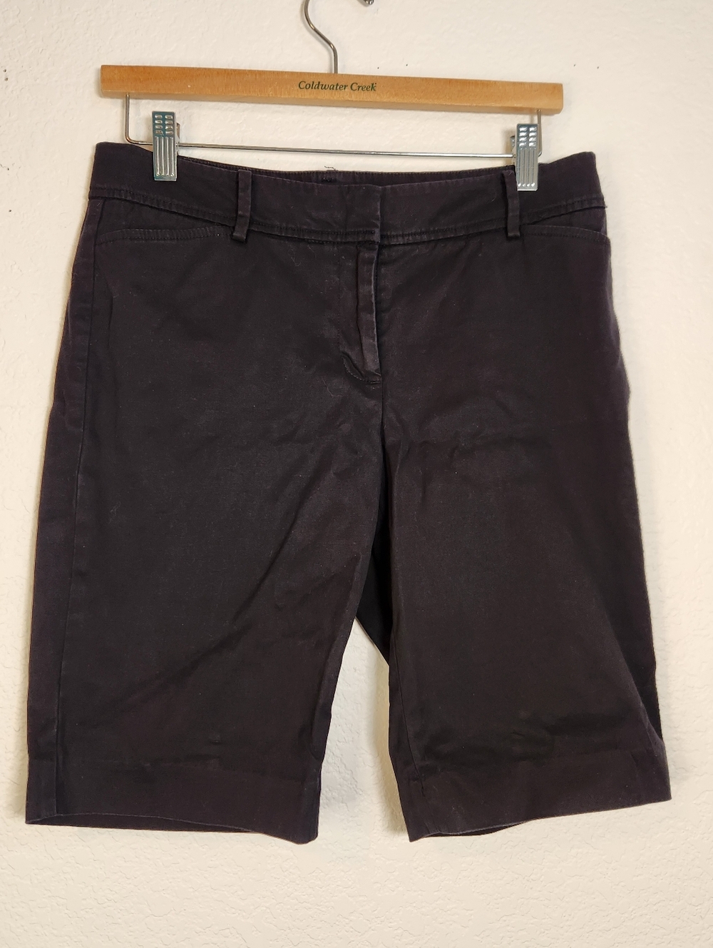 Talbots‎ Perfect Shorts Black, Size 2, 10.5 Inseam